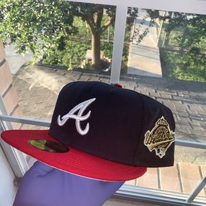 New Era Atlanta Braves World Series Patch 1995 MLB